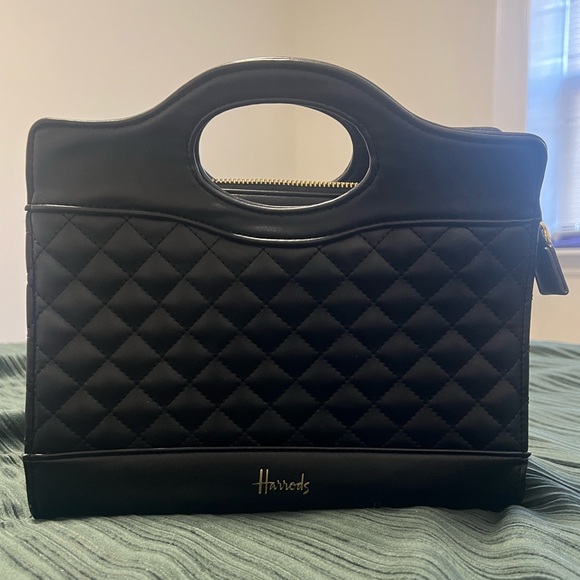 Harrods Top Handle Bag - Black - Picture 2 of 12